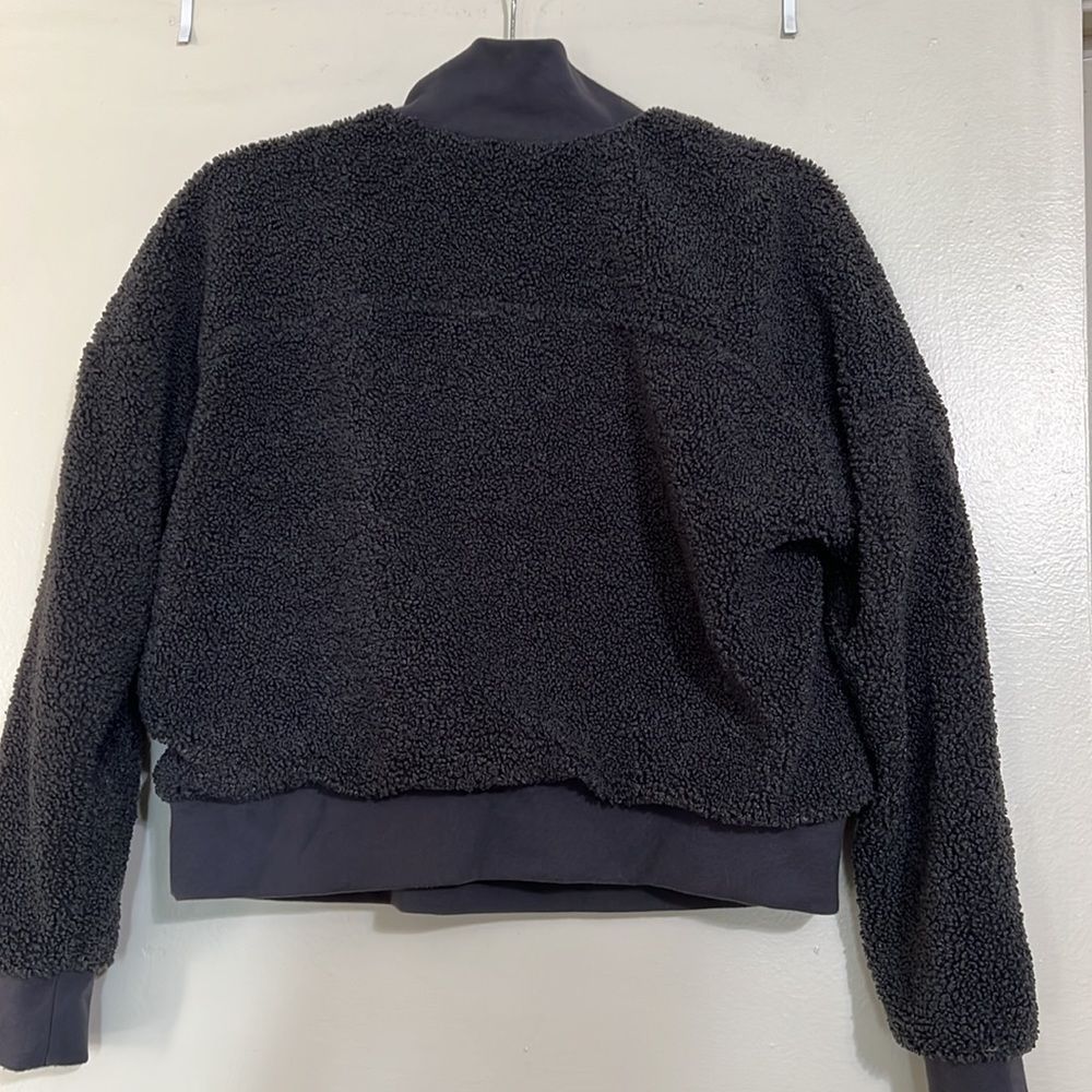 Fabletics sherpa half zip pullover - image 5